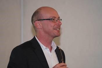 Prof Craig Sheridan at an alumni networking event on 19 April 2018
